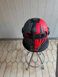 Casco moto marca soman