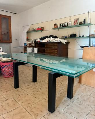 Tavolo in Cristallo allungabile e smontabile