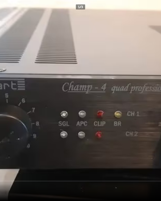 AMPLIFICATORE FINANE APART 4 CHAMP