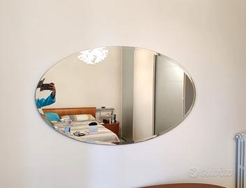 Specchio ovale da parete