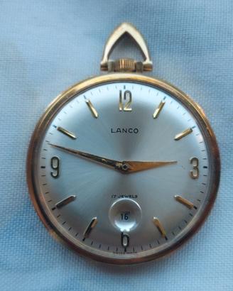 Orologio da tasca Lanco placcato oro