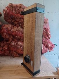 Plafoniera in legno