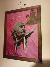 Dipinto di Romano Mussolini 