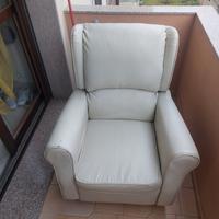 poltrona ecopelle