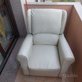 poltrona ecopelle