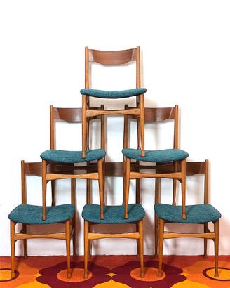 6 Sedie Vintage Anni 60 Made in Italy