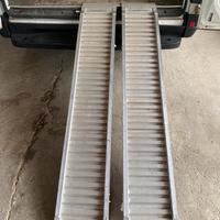 Rampe carico metal mec, moto, tagliaerba, bobcat