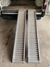 Rampe carico metal mec, moto, tagliaerba, bobcat