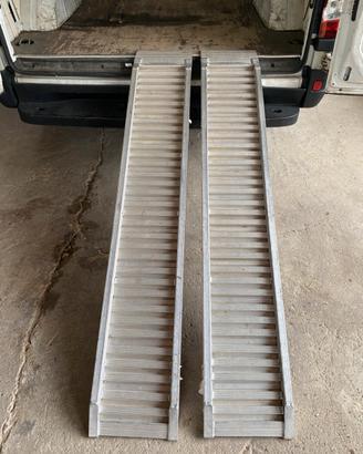 Rampe carico metal mec, moto, tagliaerba, bobcat