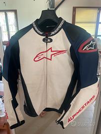 Giacca moto Alpinestar pelle
