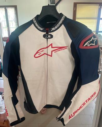 Giacca moto Alpinestar pelle