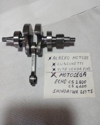 Albero motore motosega 