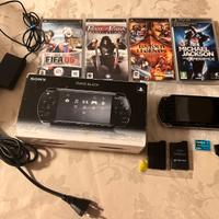 Sony Psp Slim &  lite nera modello 2024 + omaggio