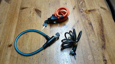 3 LUCCHETTI PER BICI