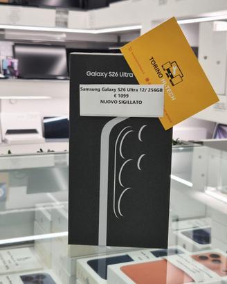 Samsung Galaxy S26 Ultra 256GB - NUOVO SIGILLATO