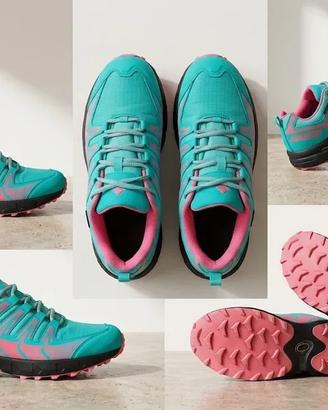 Scarpe da Trekking ANDE Donna N.38 - Azzurro/Rosa