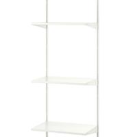 Scaffale boaxel Ikea bianco 62x40x201 cm