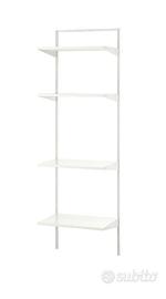 Scaffale boaxel Ikea bianco 62x40x201 cm