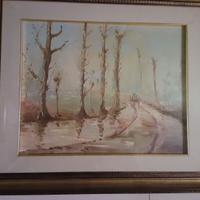 Quadro ad olio su tela - F. Fattorusso