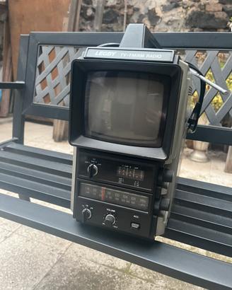 TV portatile vintage LEGBY con radio FM/AM