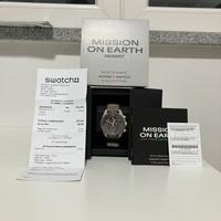 Swatch x Omega Mission on Earth Desert Moonswatch
