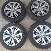 Cerchi in ferro+ copricerchi pegeut 208 12-19