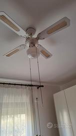 ventilatore con luce