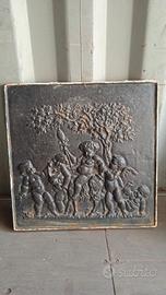 Piastra per camino in ghisa