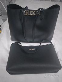 Borsa Guess nera usata
