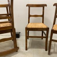 Sedie in legno