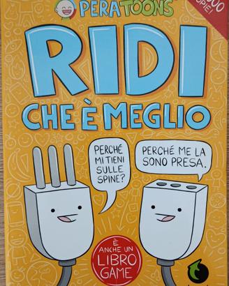 libro PeraToons Ridi che è meglio 