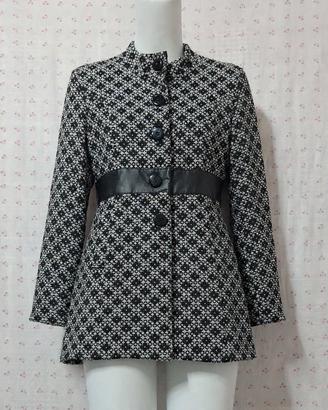 Spolverino cappotto donna made in italy grigio 