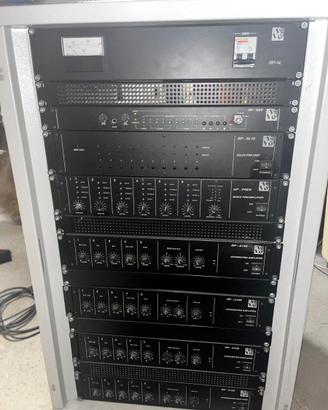 RACK AUDIO multizona funzionante marca ITC