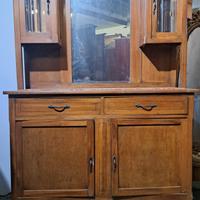 credenza liberty in ciliegio 