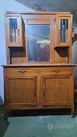 credenza liberty in ciliegio 