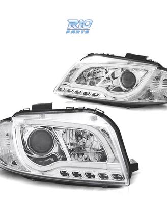 FARI AUDI A3 8P 03-08 LUCE DIURNA TUBE LIGHT FONDO