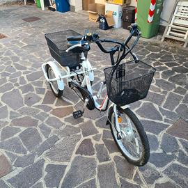 triciclo a pedalata assistita