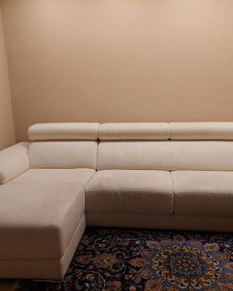 Divano due posti più chaise-longue