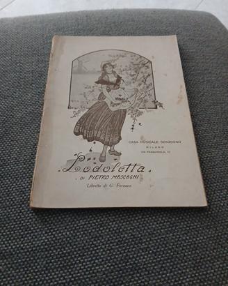 Libretto d'opera "Lodoletta" - Pietro Mascagni 