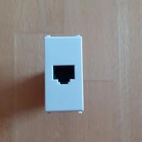 Connettore telefonico serie Vimar Plana