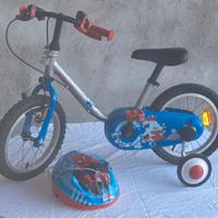 BICICLETTINA BAMBINO B-TWIN caschetto in omaggio