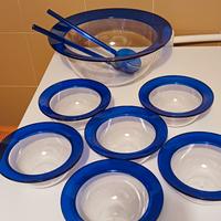 set Guzzini coppa, 6 coppette 2 mestoli