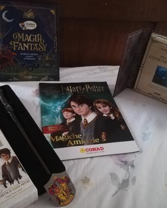 Kit Harry Potter – Libri + Bacchetta + Gadget