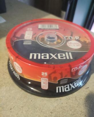 Campana CD vergini Maxell da 25
