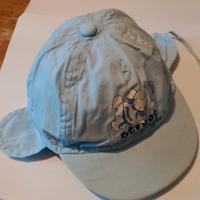 cappellino estivo con visiera neonato/pochi mesi d