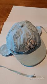 cappellino estivo con visiera neonato/pochi mesi d