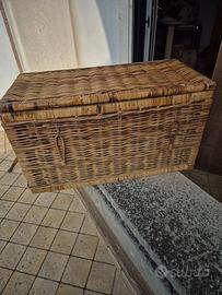 Baule Cesto in vimini