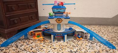 Pista aeroplanini Super Winx e salvadanaio Paw Pa