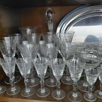 Servizio bicchieri cristallo da 6