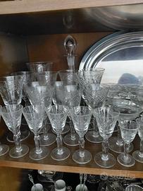 Servizio bicchieri cristallo da 6